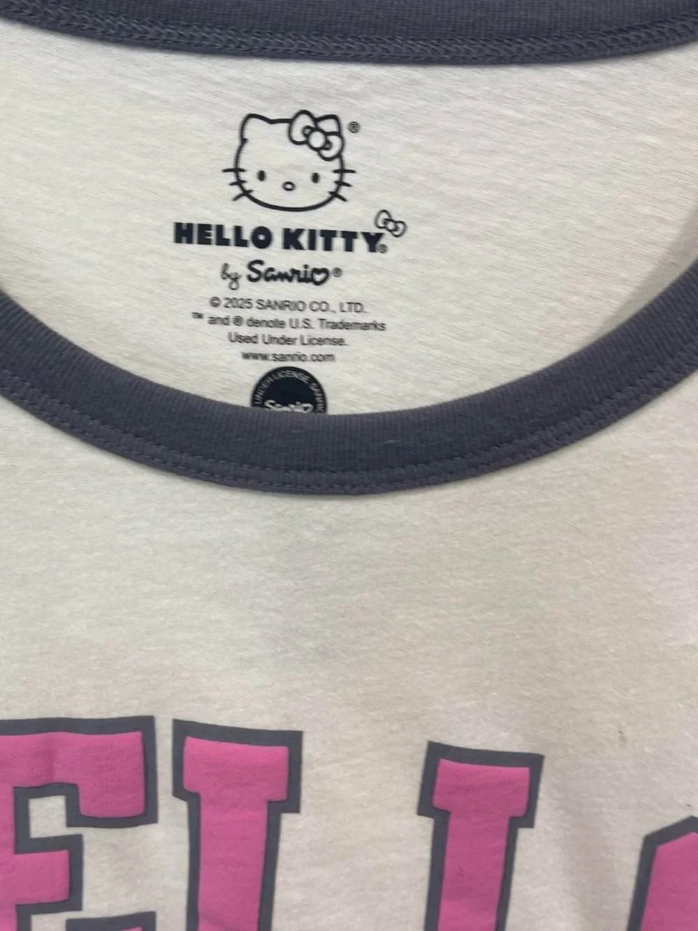 Hello Kitty Ringer Tee - Picture 3 of 5
